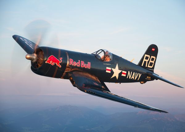 00 Header Chance Vought F4u 4 Corsair the Flying Bulls