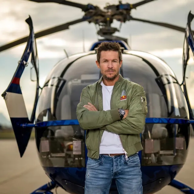 Felix Baumgartner fühlte sich auf dem Flugplatz zuhause